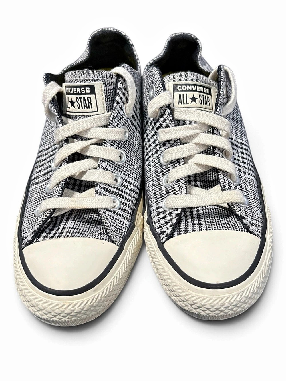 Chuck Taylor All Star Houndstooth Checkered Sneakers